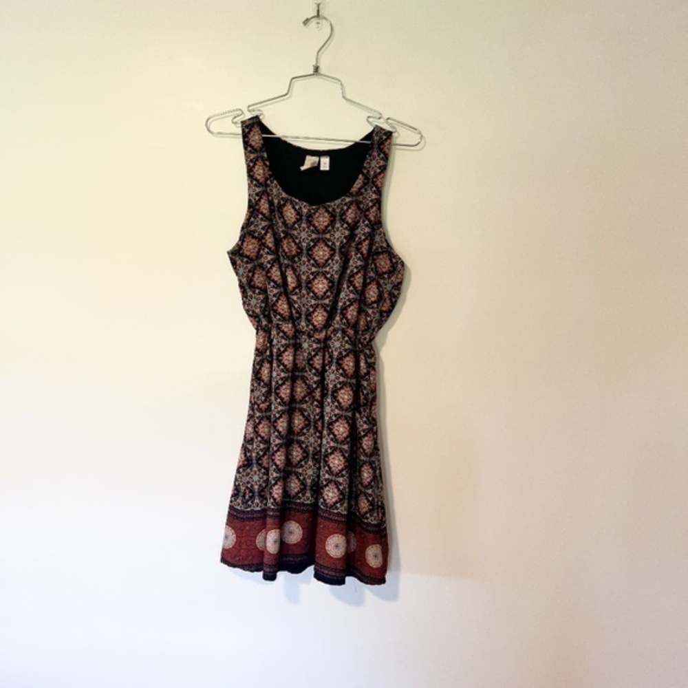3/$25 Francesca's Collection Boho Tank Top Mini Dress sz M